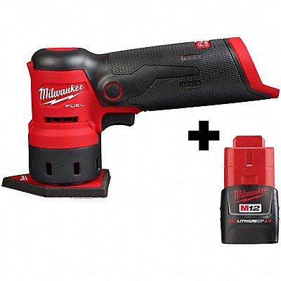 MILWAUKEE 25312000000000 M12 Orbit Detail Sander M12 CP2.0 Batt
