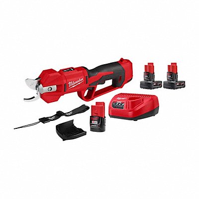 MILWAUKEE 25342148112412 M12 Pruning Shears Kit + M12 Battery 2PK