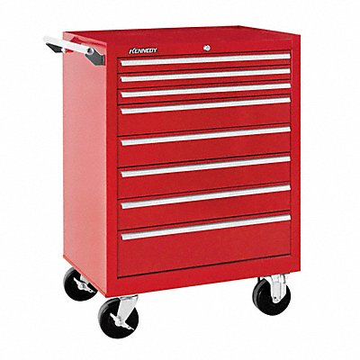 KENNEDY 378XR Rolling Tool Cabinet Powder Coated Red