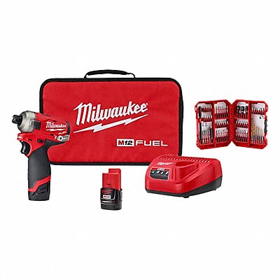 MILWAUKEE 25512248324097 M12SURGE Driver Kit+Impact Duty Set 60PC
