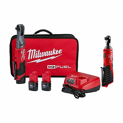 MILWAUKEE 255722245720 M12 FUEL 3/8 Ratchet Kit + M12 Ratchet