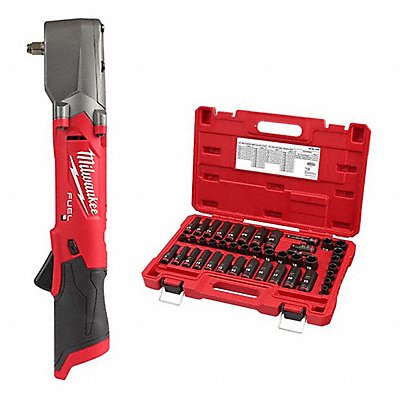 MILWAUKEE 25642049667009 M12 FUEL Impact Wrench + 43PC Socket Set