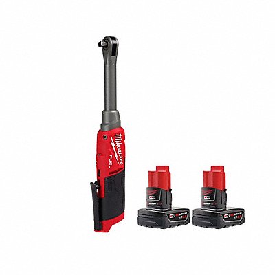 MILWAUKEE 25692048112412 M12 FUEL 3/8 Ratchet + M12 Battery 2PK