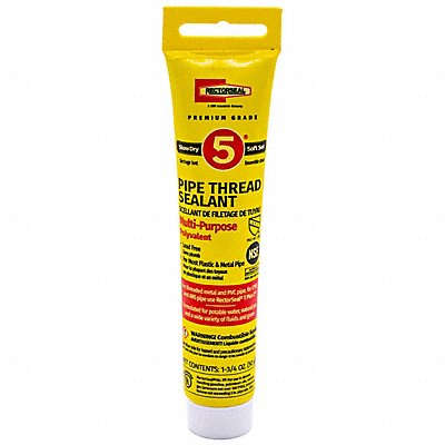 RECTORSEAL 25790 Pipe Thread Sealant 1.75 fl oz Yellow