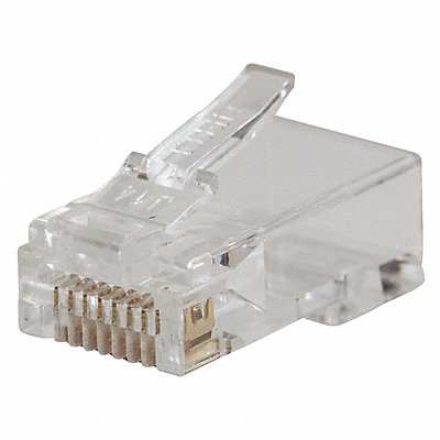 KLEIN TOOLS VDV826728 Pass-Thru Modular Data Plug CAT5E PK10