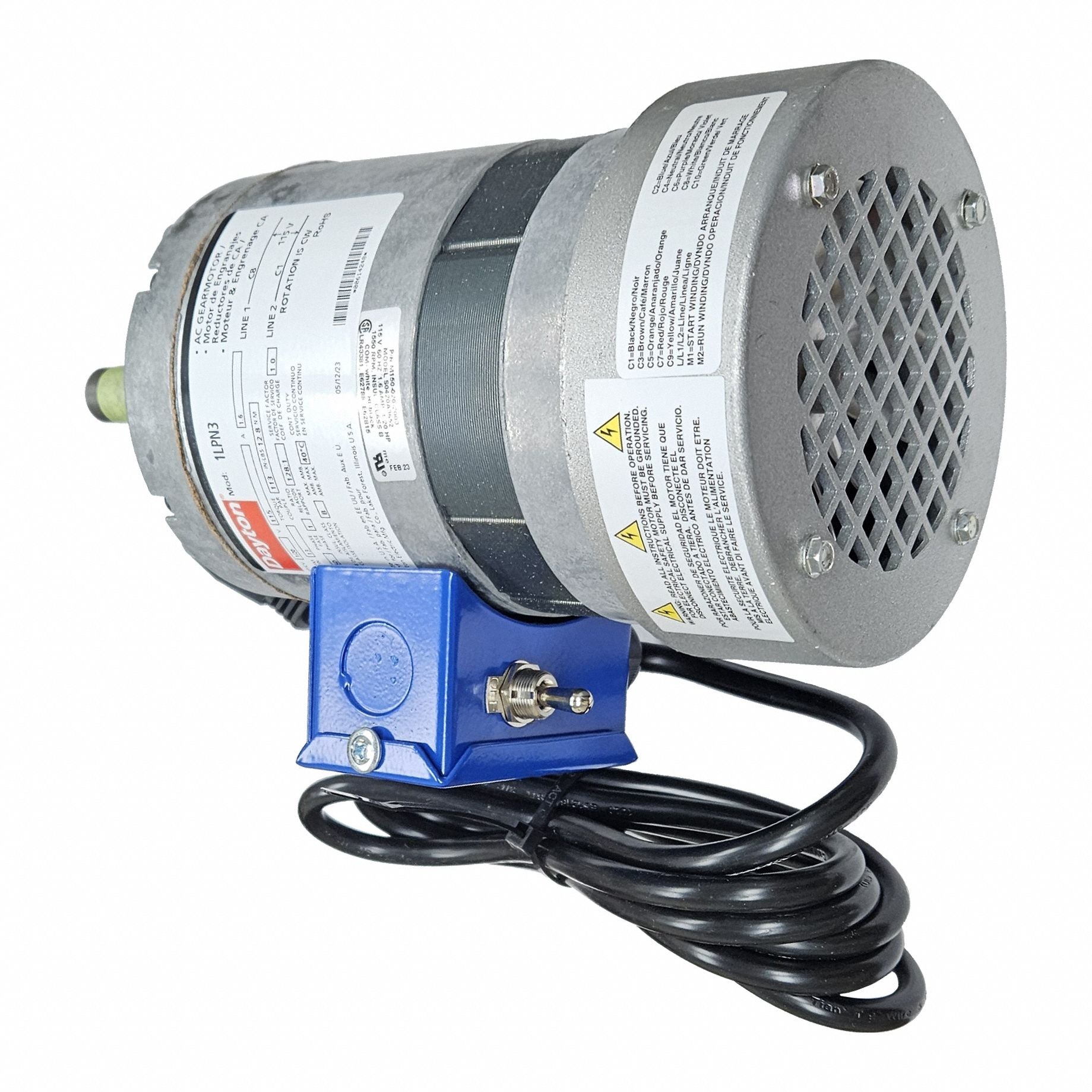ABANAKI MGG127M12 Motor 12 rpm