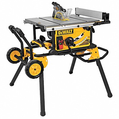 DEWALT DWE7491RS Portable Table Saw 4800 RPM 10 in Blade