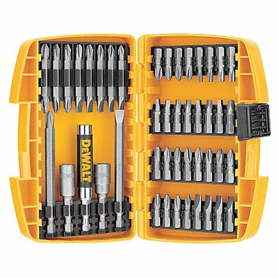 DEWALT DW2166 Screwdriver Bit Set 45 Pieces 1/4 Shank