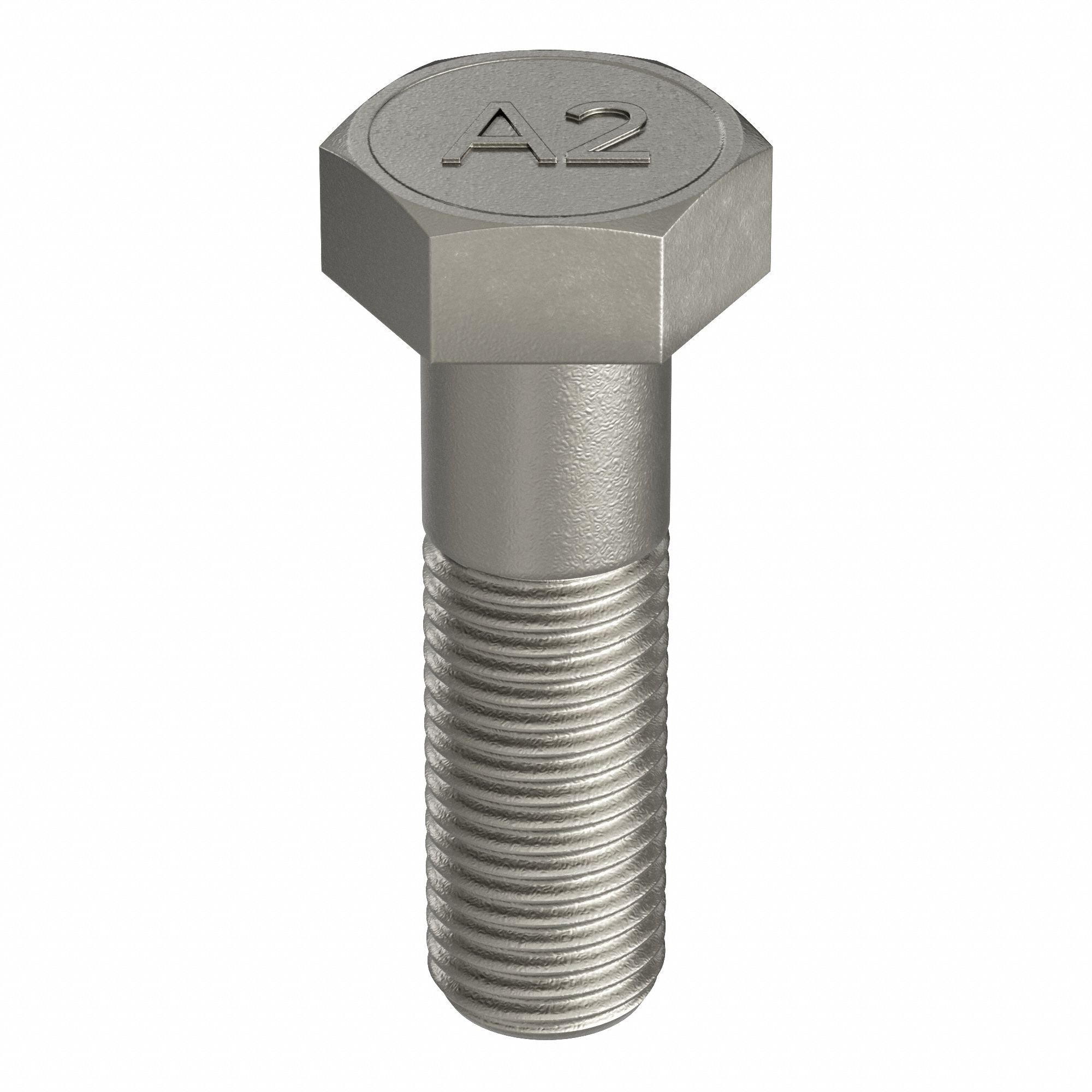 GRAINGER M510002400130 Hex Head Cap Screw 18-8 SS 130mm M24-3.00 1PK