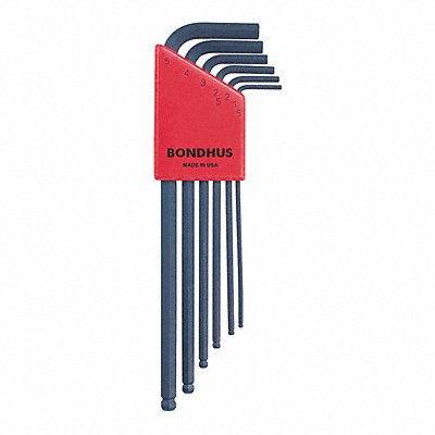 BONDHUS 10946 Set 6 Ball End L-Wrenches