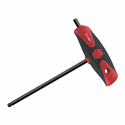 WIHA 33448 4.0Mm Comfortgrip T-Handle Ball End Hex