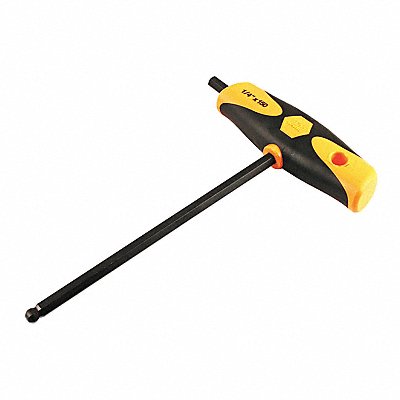 WIHA 33433 1/4In. Comfortgrip T-Handle Ball End Hex