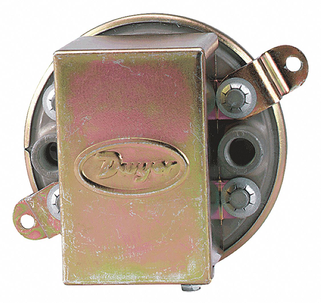 DWYER 19105 Pressure Switch 1910-5 Adjustable 2 -3/8 D