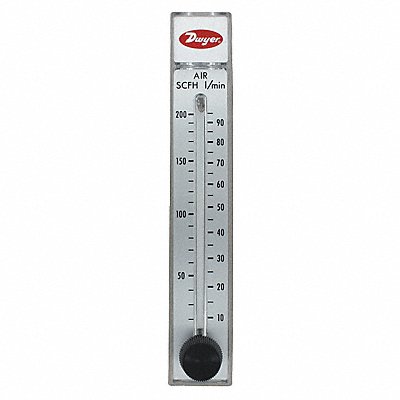DWYER RMB52SSV Range 5-50 Flowmeter Scfh Air With Ss V