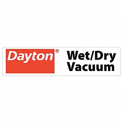 MI-T-M 342756 Decal Dayton Logo For Shop Vacuum