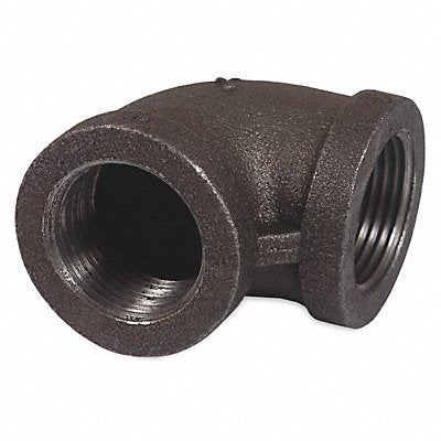 MI-T-M 240096 Elbow 90Deg 1x1 FNPT Black Pipe