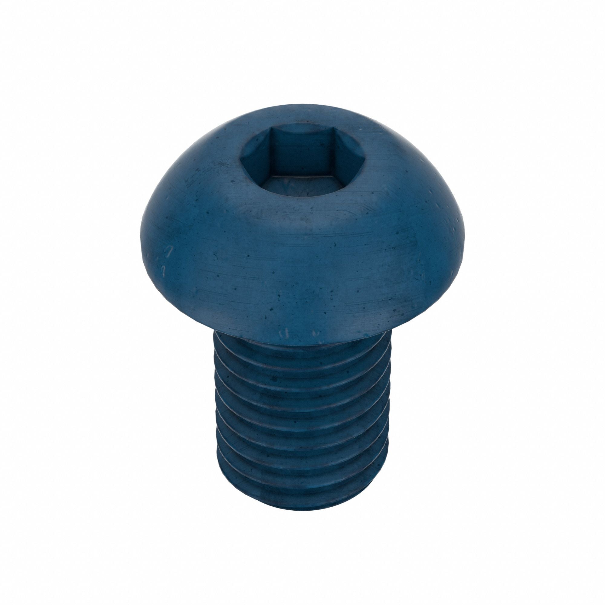 METRIC BLUE UST194872 Socket Head Cap Screw (SHCS) Steel M12-1.75 20mm L PK10