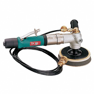 DYNABRADE 51476 Air Wet Disc Sander2000 RPM 0.7 hp 41cfm