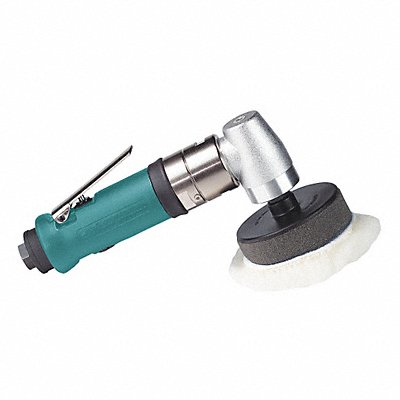 DYNABRADE 53460 Air Polisher 0.4 hp 7 in 3 lb