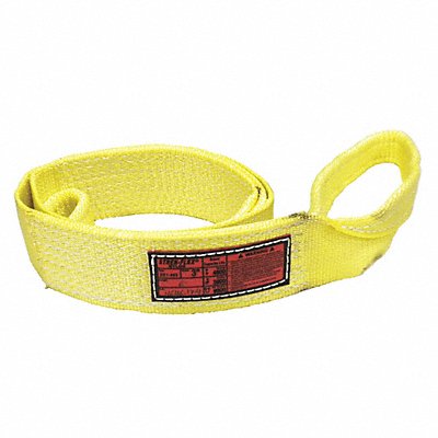 STREN-FLEX EEF19038 Web Sling Flat Eye 8 ft L 9 600 lb Cap.