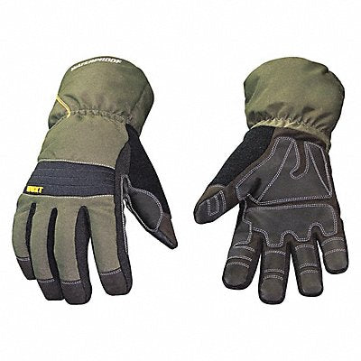 YOUNGSTOWN GLOVE CO. 11346060L Cold Protection Gloves L Blk/Grn PR
