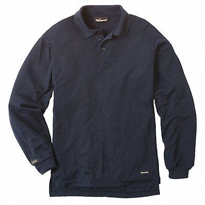 WORKRITE FT20NVMD00 FR Regular Sleeve Shirt Navy MDR Button