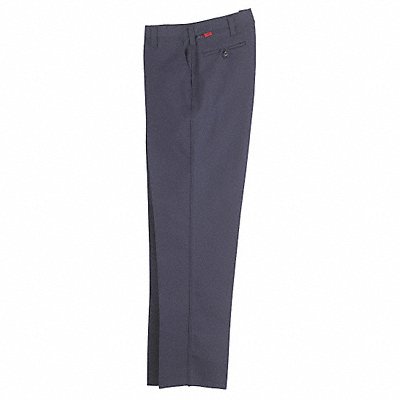WORKRITE FP52MN3334 Pants 33 in Navy Zipper and Button