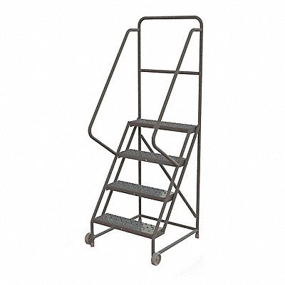 TRI-ARC KDTF104246 Tilt and Roll Ladder 4 Step Perforated
