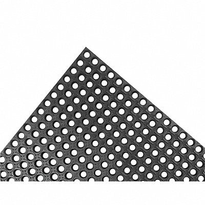 NOTRAX 543S0035BL Drainage Mat Black 3 ft.x5 ft.