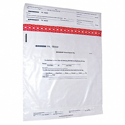 SECUR-ID PVL1920 Personal Property Bag 19 x 20 In PK250