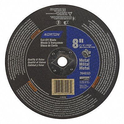 NORTON 7660789096 Cut Off Wheel 5/8 Connect. Metal