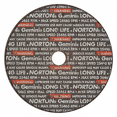 NORTON 66243510653 Cut Off Wheel 3/8 Connect. GeminiLongLife