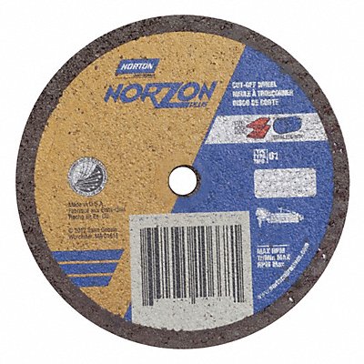 NORTON 66243510668 Cut Off Wheel 1/4 Connect NorZonPlus5SGZ