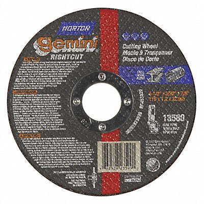 NORTON 66252823599 Cut Off Wheel 7/8 Connect. Gemini RightCut