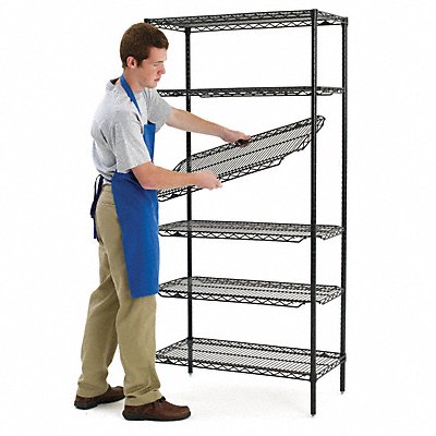 METRO 1848QC Wire Shelf 18x48in Load Capacity 300lb