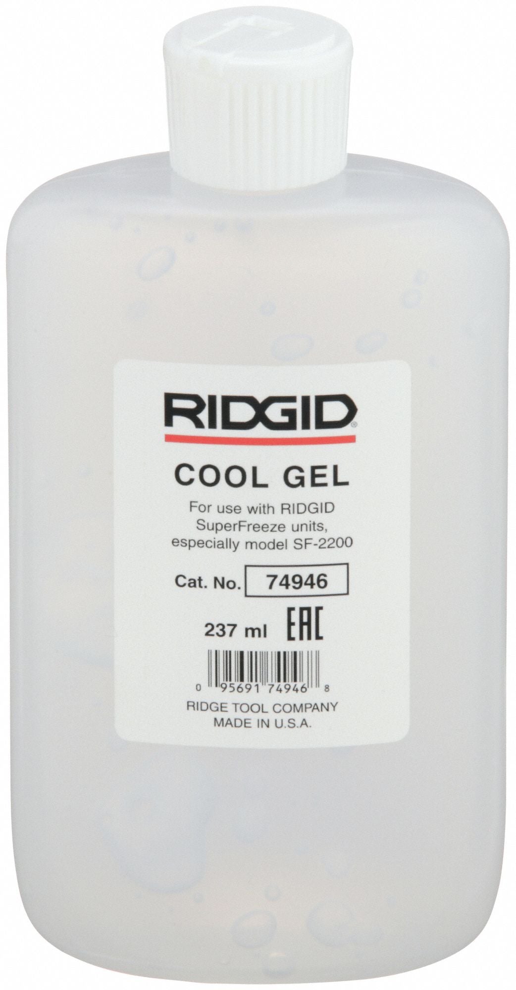 RIDGID 74946 Bottle Freezng Gel 0.25L