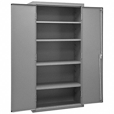 DURHAM MFG 26024S95 Storage Cabinet 72 x36 x18 Grey 4Shlv