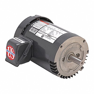 U.S. MOTORS U32P2DFCR GP Motor 1-1/2 HP 1755V RPM 208-230/460