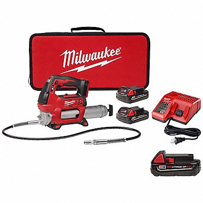MILWAUKEE 264622CT48111820 M18 Grease Gun Kit 2Bat M18 2.0 Pack