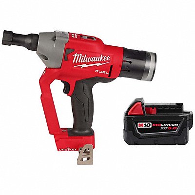 MILWAUKEE 26612000000000 Lockbolt Tool and Battery 18V