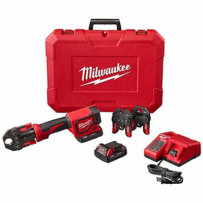 MILWAUKEE 267422C Short Throw Press Tool Kit w Crimp Jaws