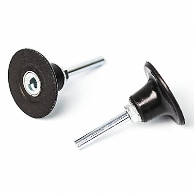 CGW ABRASIVES 59732 Backup Pad 2 dia.x1/4 Med Pad T Roll on