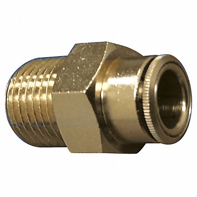 WEATHERHEAD 1168X4X4 Threaded Tube Fitting Brass