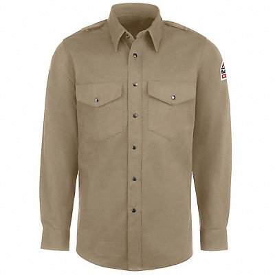 BULWARK SES2TNRGM K4958 Deluxe Shirt Excel - Fr 7Oz Tan