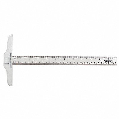 WESTCOTT JR12 T-Square Polystyrene Transparent 12in