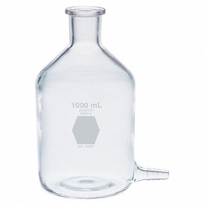 KIMBLE 14607250 Reservoir Bottle 132mmH Clr 72mmDia PK6
