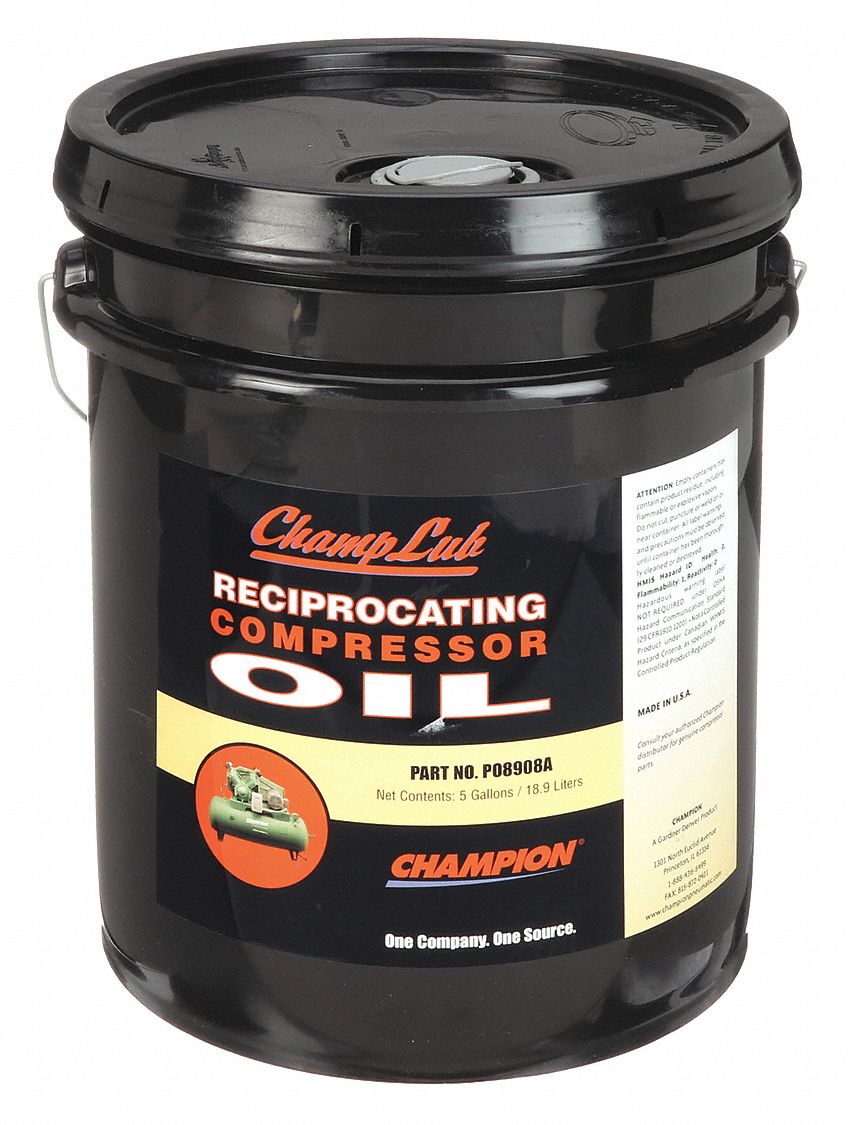CHAMPION P08908A Oil Champlub Hc 5 Gal Pail