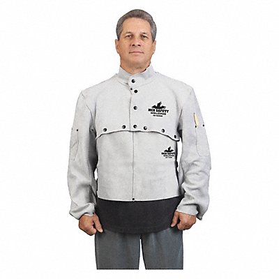 MCR SAFETY 38100MWXL Leather Welding Cape Jacket Xl