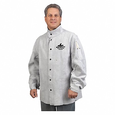 MCR SAFETY 38030MWXXL Leather Welding Jacket 30 Length Xxl