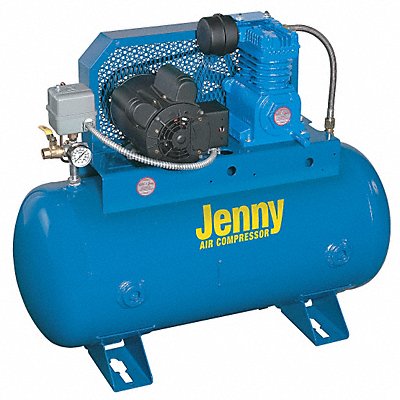 JENNY K2S30UMS1151 Fire Sprinkler Air Compressor 2 hp Horiz
